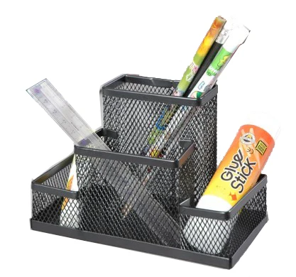 simple metal office desk organizer Desktop accessories