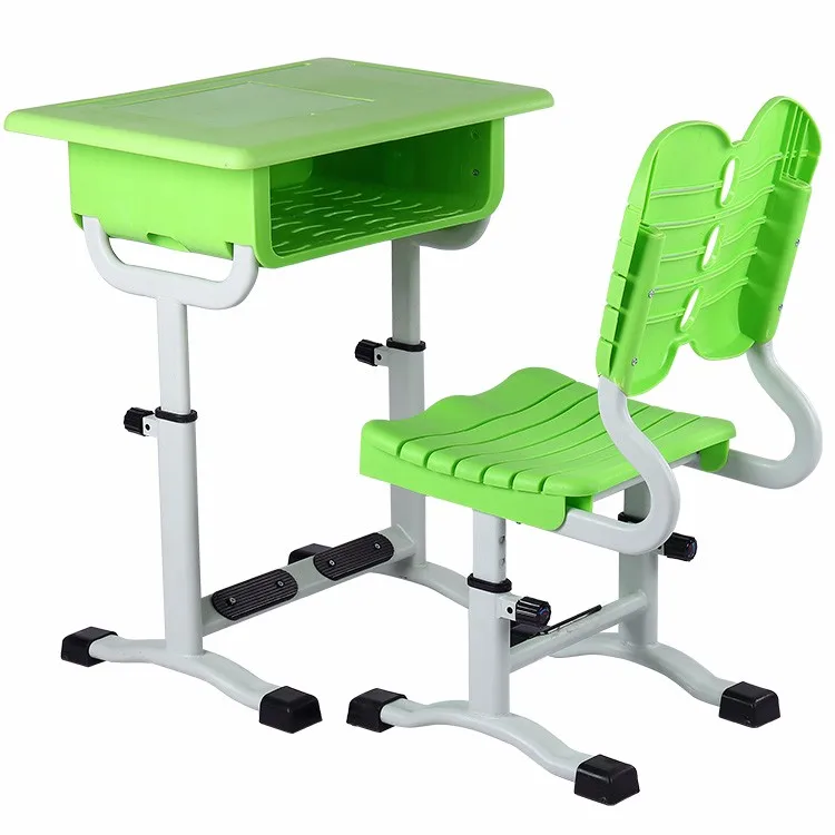 Popular primary school furniture high quality student table and chairs set for classroom
