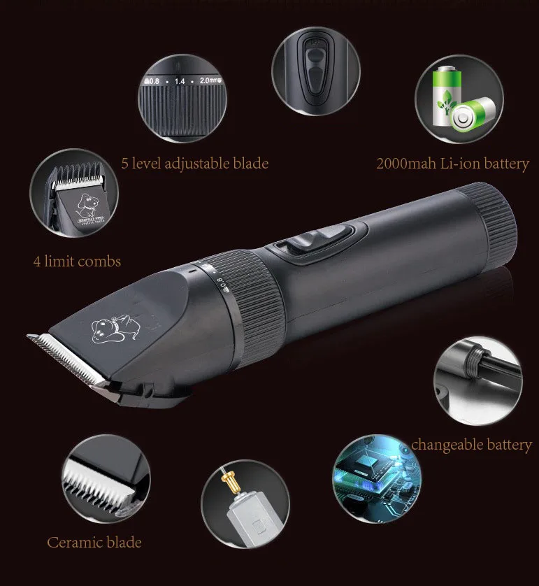 KJ-805 Professional Pet Hair Clippers manufacturers