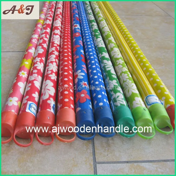 spin mop wood stick
