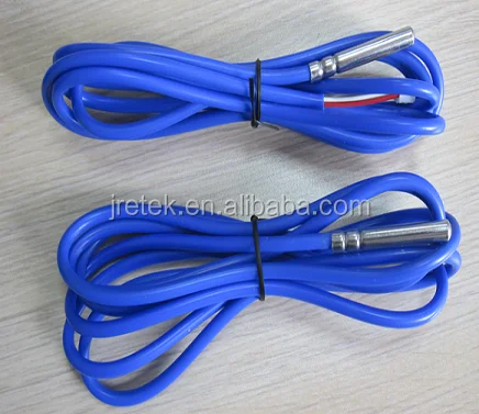 2M PT1000 Temperature Sensor Probe Cable for Monitoring Temperature