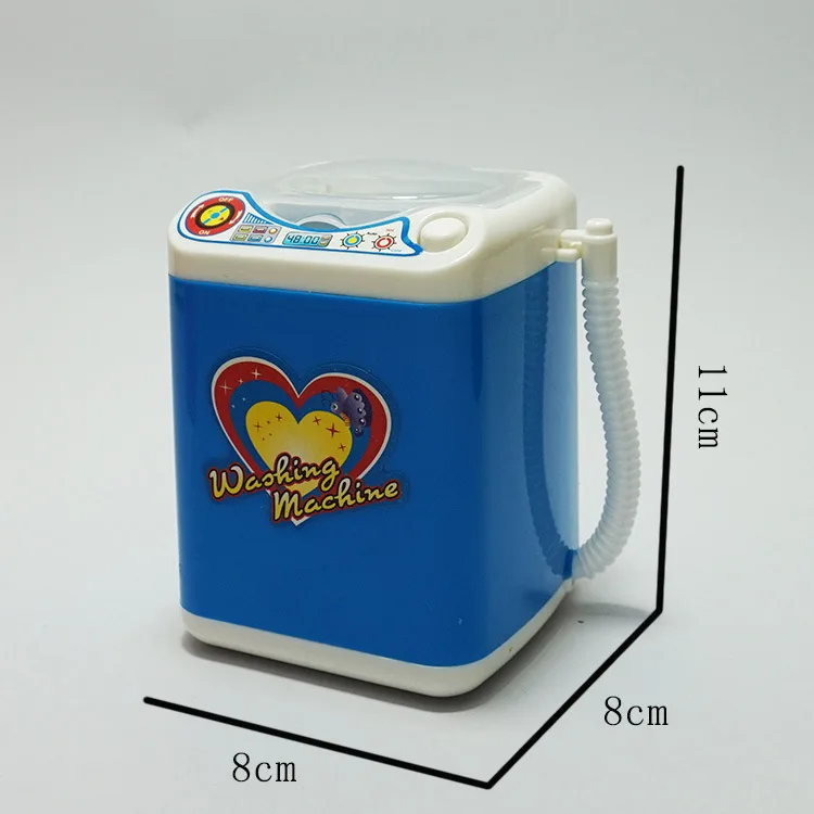 Wholesale electric toy washing machine washing powder puff makeup brush can dehydrate and drain