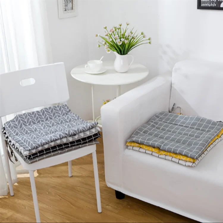 
Factory Discount custom thick canvas print meditation round indoor decorative office, car seat cushion 