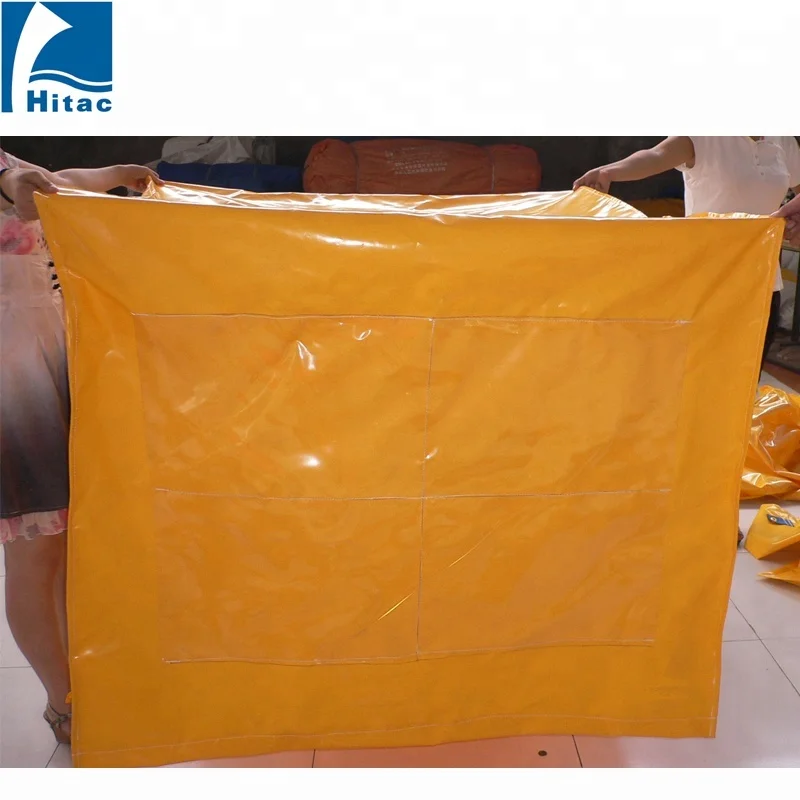 Durable waterproof pvc pallet cover plastic bag