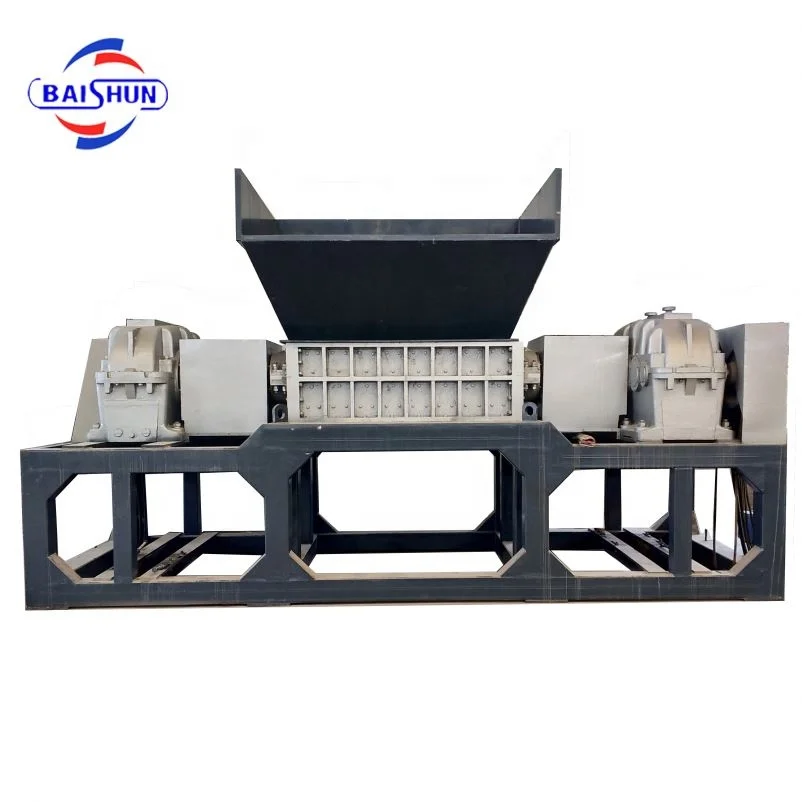 Новый стиль, двухвальный вездеход, измельчитель отходов, небольшой мобильный измельчитель