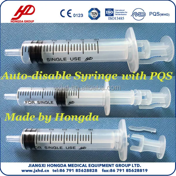 Syringe with safety system