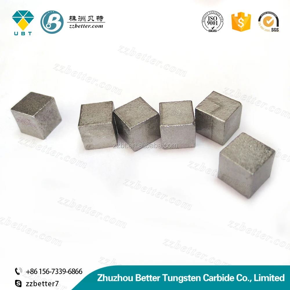 
2 ounces tungsten cubes 