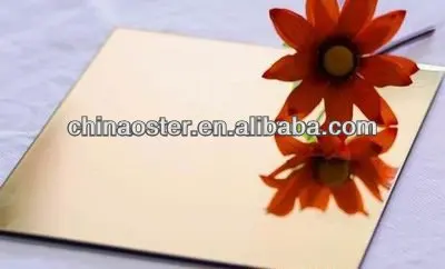 Алюминиевая композитная панель декоративные зеркальные настенные панели