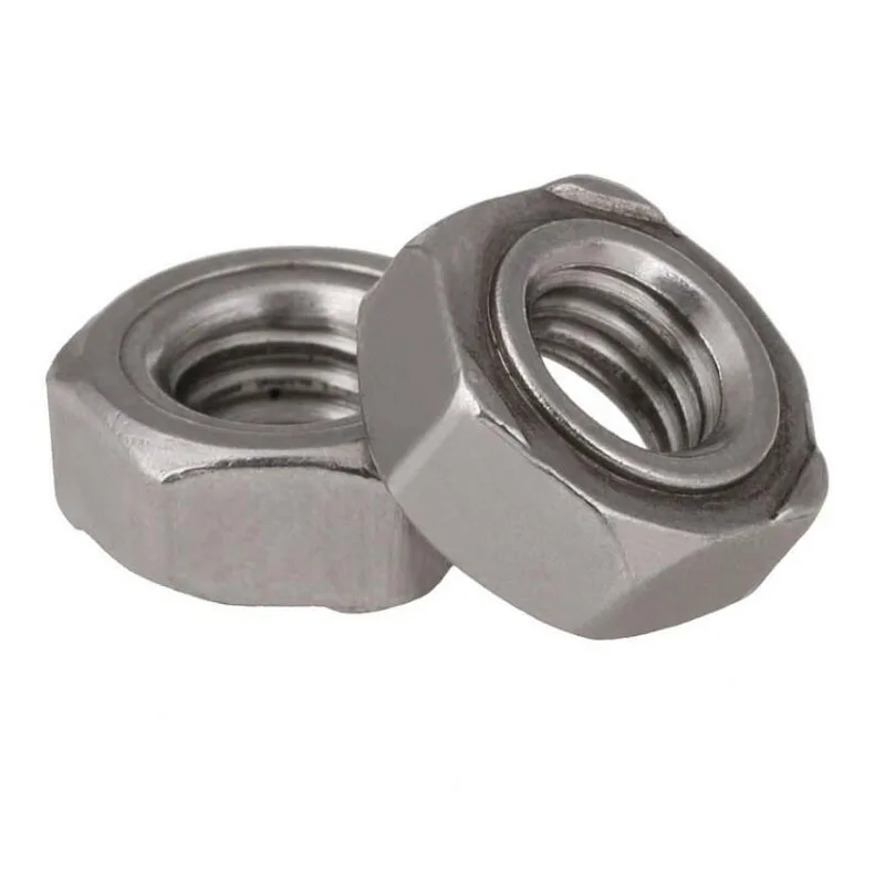 Free Sample  Stainless Steel DIN929 Hex Head Weld Nut A4-70