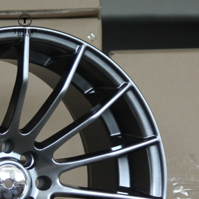  Автомобильные диски 14 дюймов 4 отверстия Х100 Ин матовая черная поверхность машины через стандарт качества jwl подходят для немецкого автомобиля