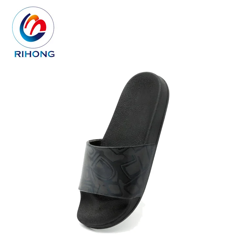 new arrival top quality with big size rubber pu sole slide sandal custom brand logo men women designer slippers