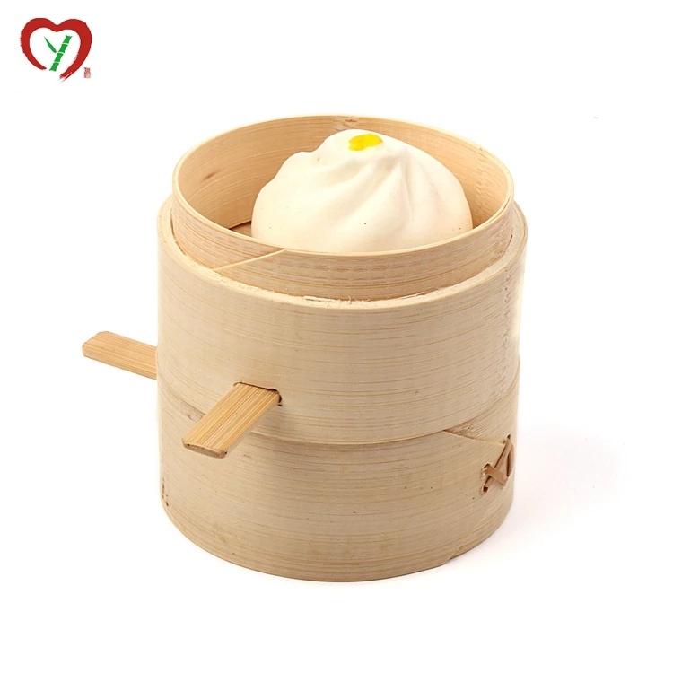 
Best Selling Wholesale Food Bamboo Steamer 10Cm To 40Cm For Kitchen 