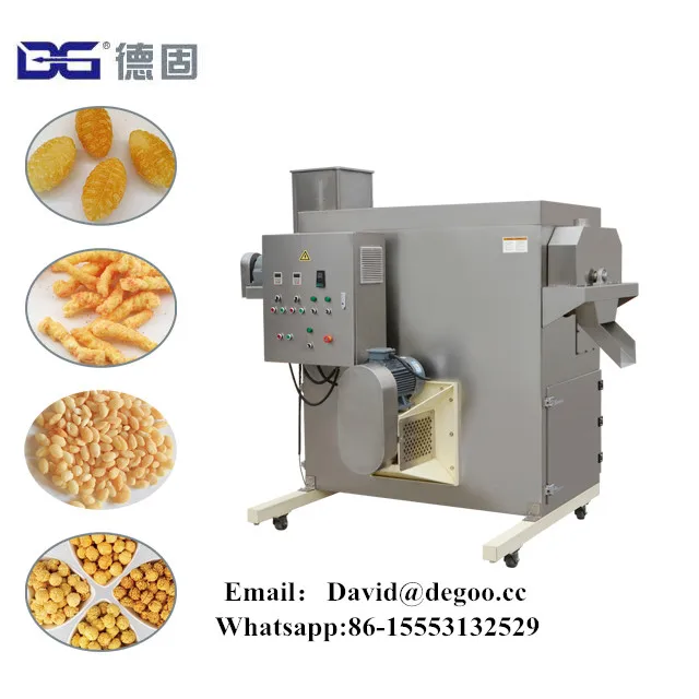 
DG Machinery American Hot Air Popping Caramel Mushroom Butterfly Coating Popcorn Machine 