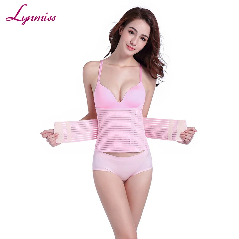 LY-10002 Women After Pregnancy Postpartum Recovery Belt Elastic Girdle Tummy Control Slim Waist Belly Wrap