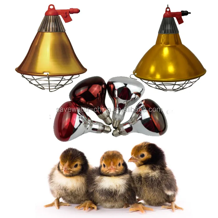 livestock farm heaters / Infrared Heating Lamp bulb for pig chicken farm equipment