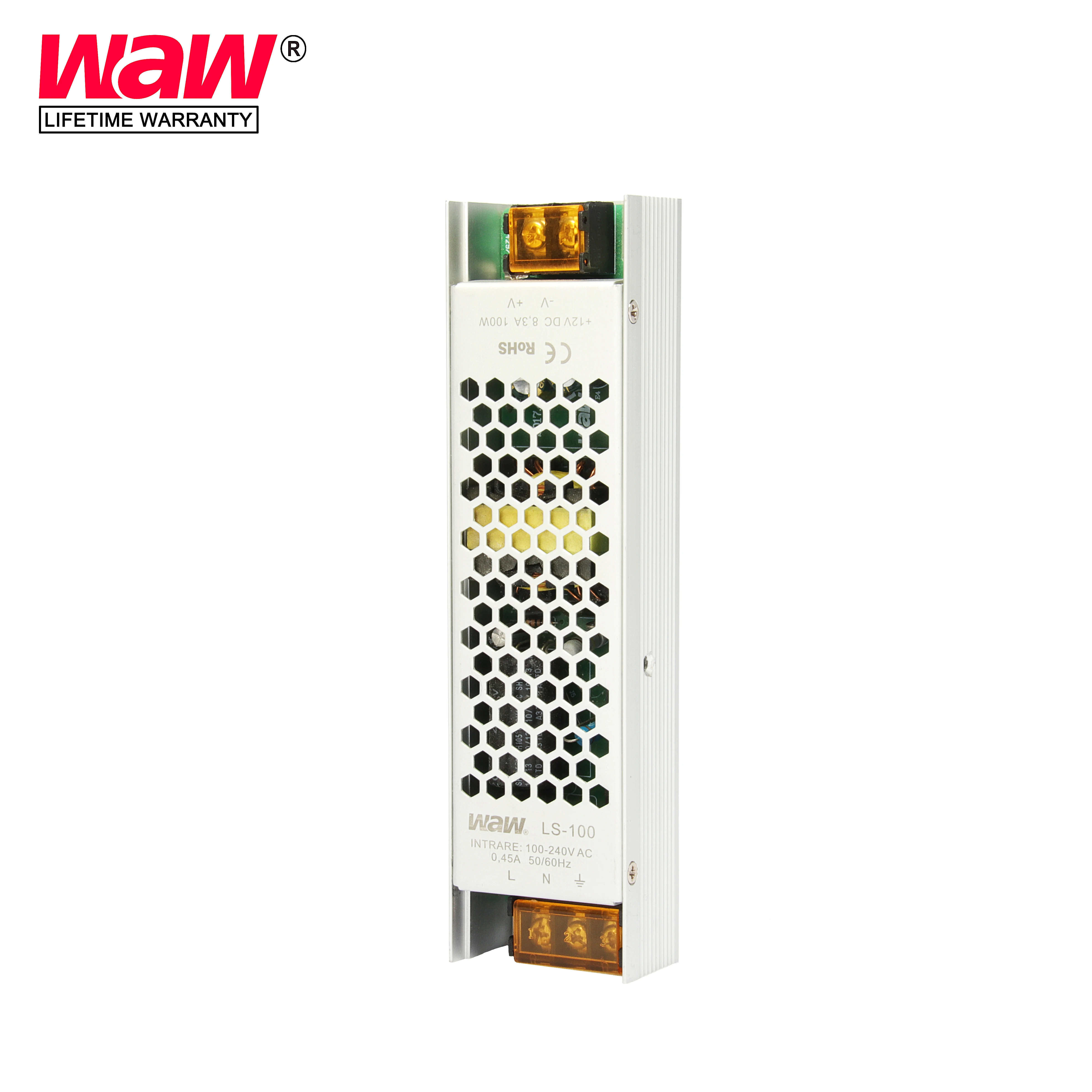 Ultra-thin 12V 8.33A 100W LED driver LS-100-12 LED power supply for LED light