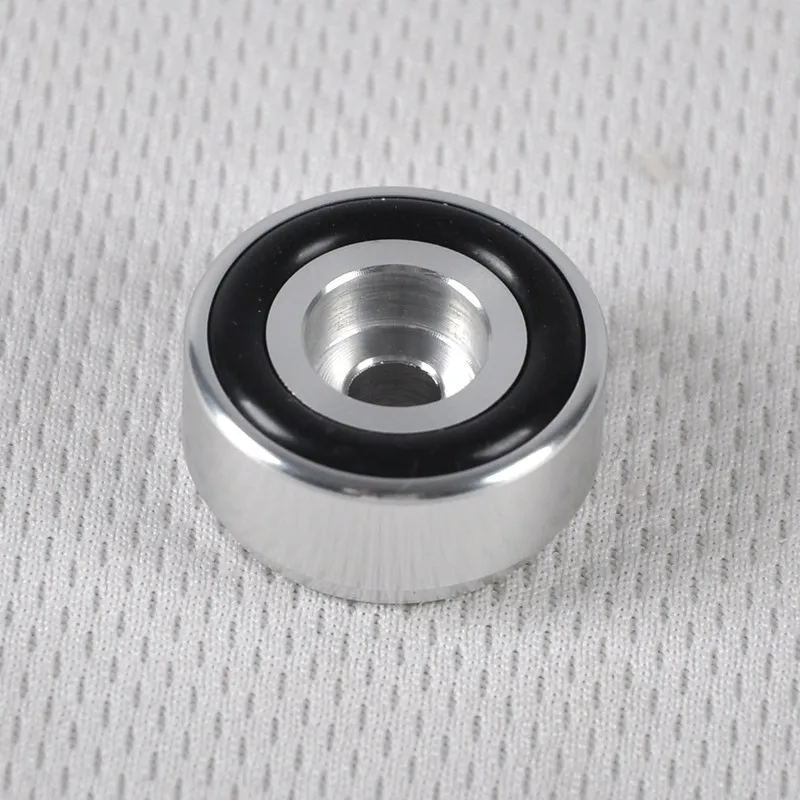 Silver Aluminum 20x10mm Amplifier Feet Pad for CD DVD DAC Player