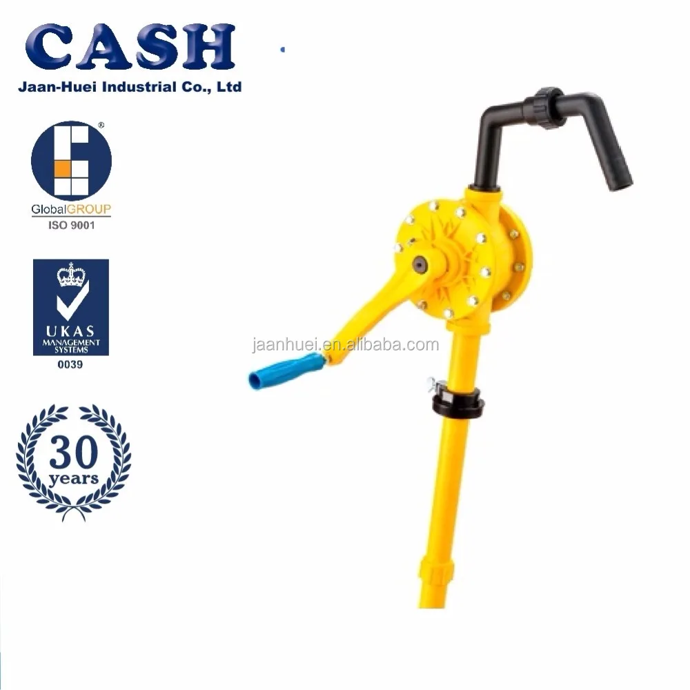 High Quality Plastic Manuel Rotary Drum Pump Food Grade for Oil, Water, Chemical