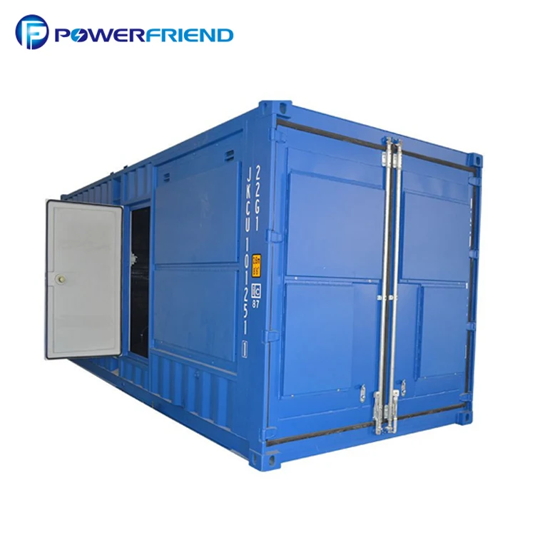 Прямая поставка с завода, бесшумный контейнер для дизельного генератора 5000 кВт 5 мВт