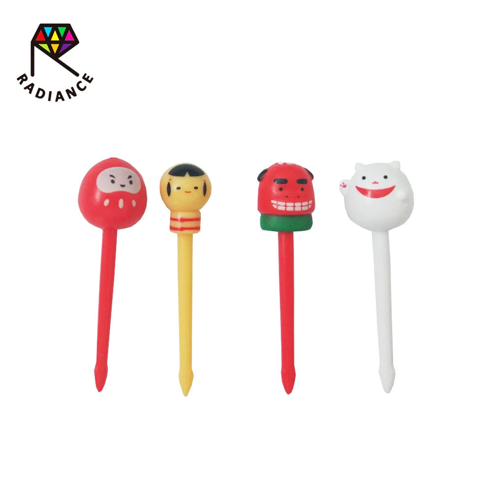 
4.5cm Janpan Quality Janpan Doll Food Picks Bento Picks Fruit Forks 