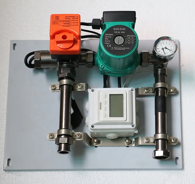 Water Mixing Temperature Control Center Products for Floor Heating System Manifold Water Pump