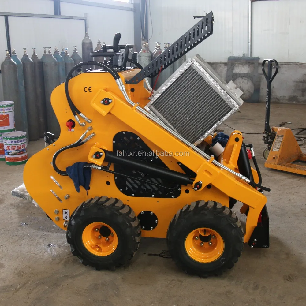 Shandong mini skid steer loader,compact skid steer loader with B&S/Kohler gasoline diesel engine