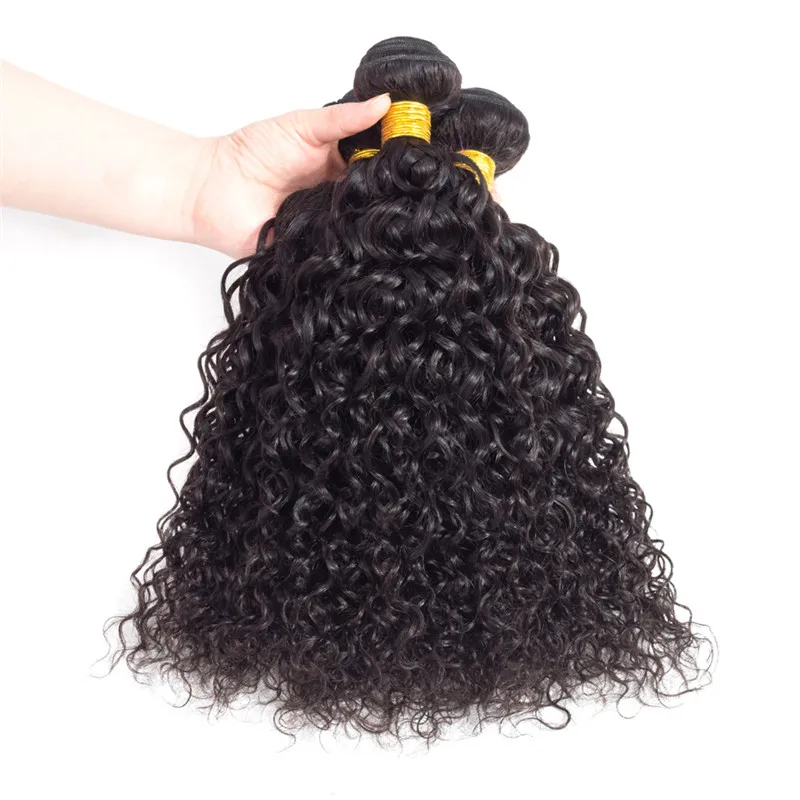 100 Human Hair Bundles Virgin Brazilian Hair Bundles for Black Women, 9 a Grade Kinky Curly with Lace Front Closure Paypal Twist
