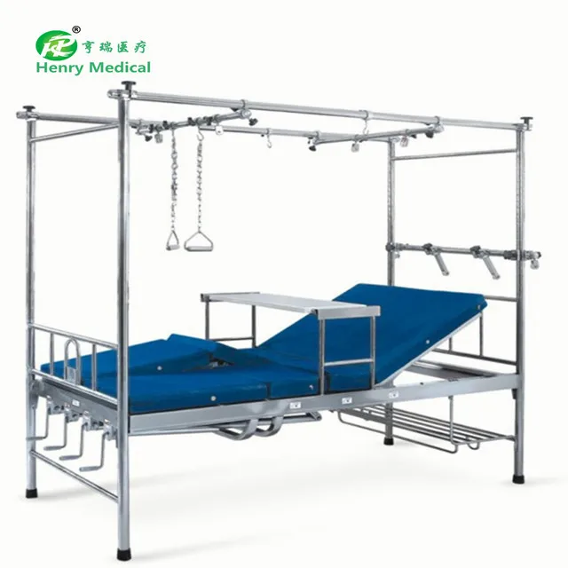 Hospital furniture manual stainless steel Hospital orthopedic Hospital Bed