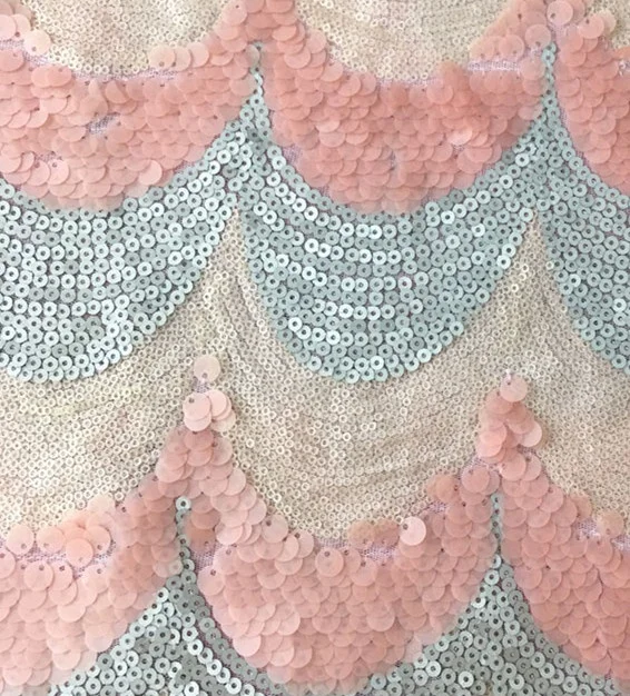 Причудливая многоцветная кружевная ткань с блестками для вечернего платья, блестящая ткань с блестками, плотное кружево с вышивкой