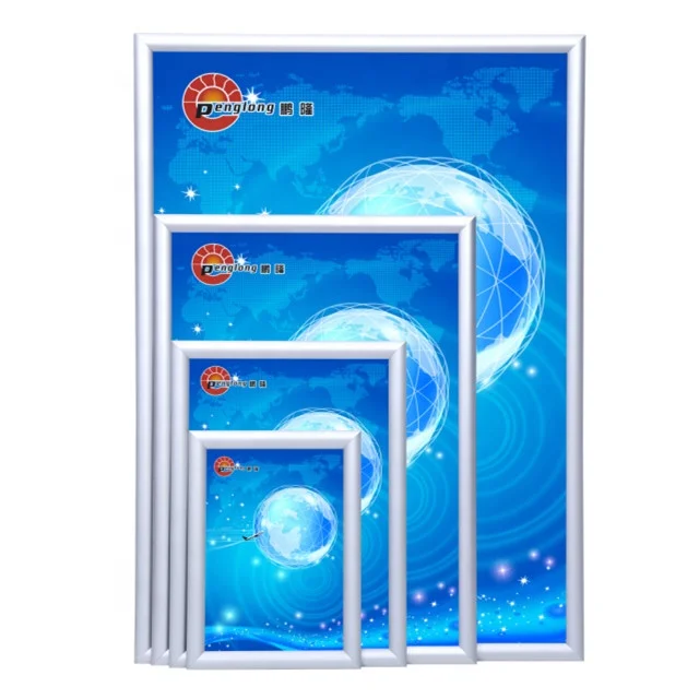 Aluminum cheap high quality silver aluminum snap poster frame clip frame 11x17
