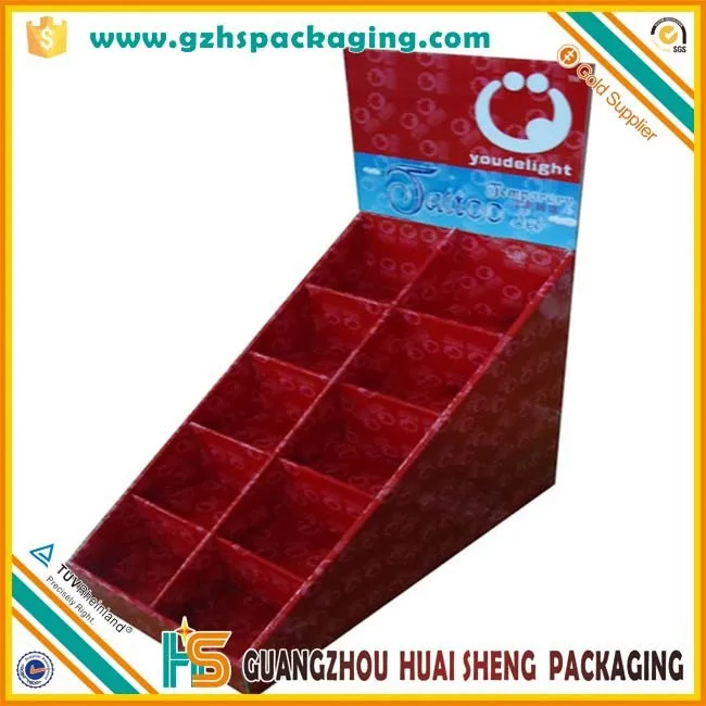 Greeting Card Display Stands, Mag-zine Stand, Cardboard Card Rack A=A 5 Layer Corrugated Paper Master Box Custom L*W*H 6-7 Days