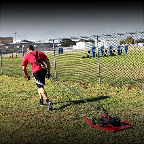 SUNSKI running strength speed training sled