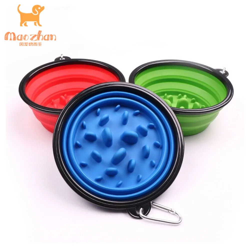 Wholesale Fun Feeder Slow Feed Interactive Bloat Stop Dog Bowl