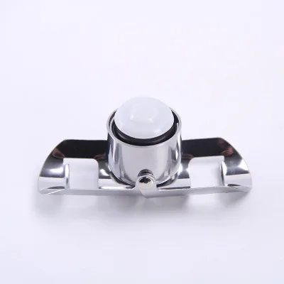 manufacturer wholesale customizable logo OEM color Stainless steel spout silicone champagne bottle wine stopper