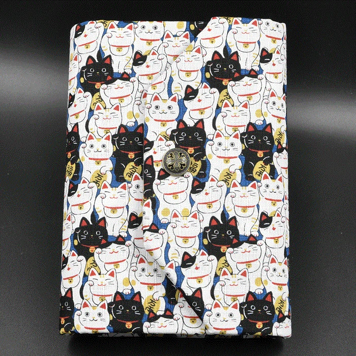 
Kawaii stationery maneki neko lucky cat daily custom planner 