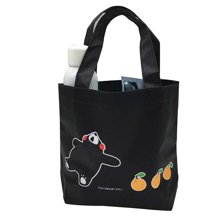 
New Japanese Polyester Cartoon Kumamon Kawaii Shopping Bag Women Single Shoulder Bags 