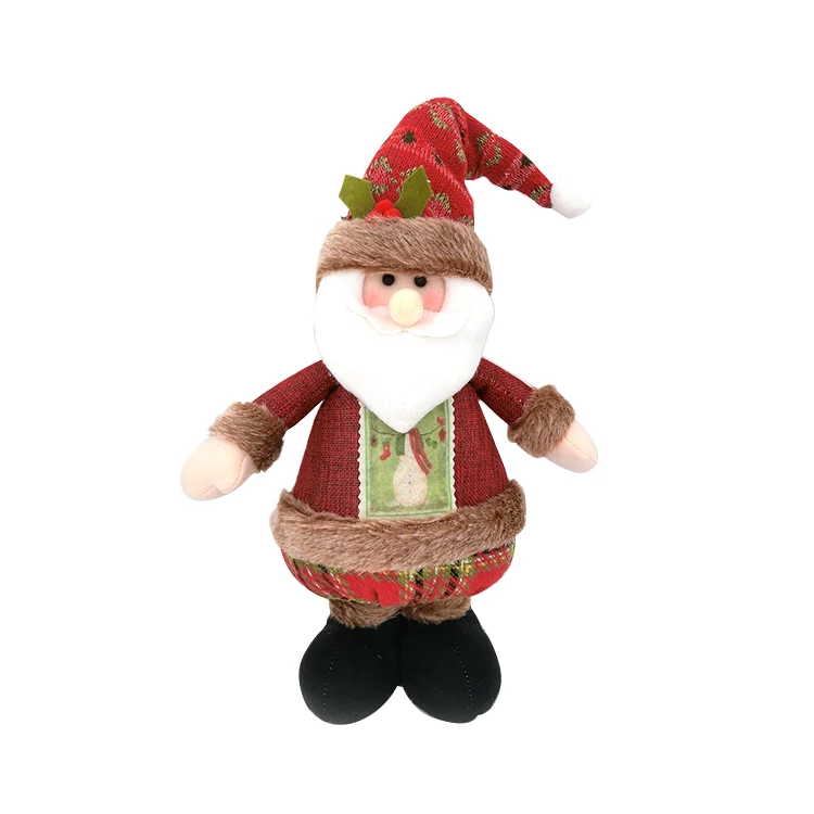 
Wholesale Mexican Imports Vintage Christmas Gifts Scandinavian Doll Navidad Toys Standing Snowman Santa Claus 25 Inch Xmas Plush 