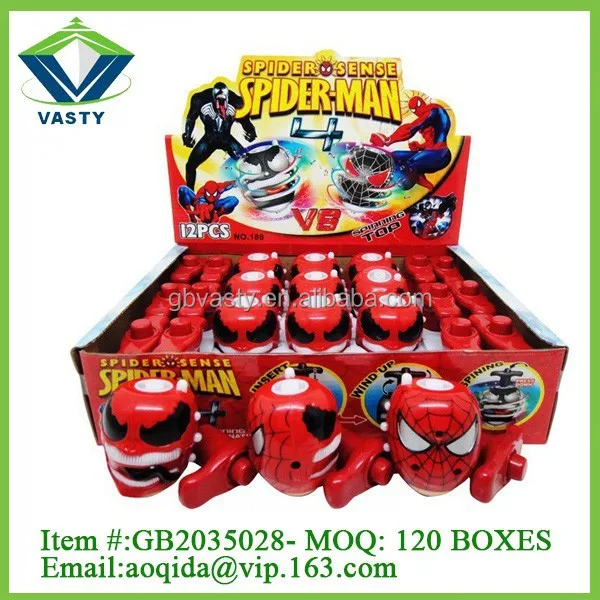 Funny cat toy spinning top with light music