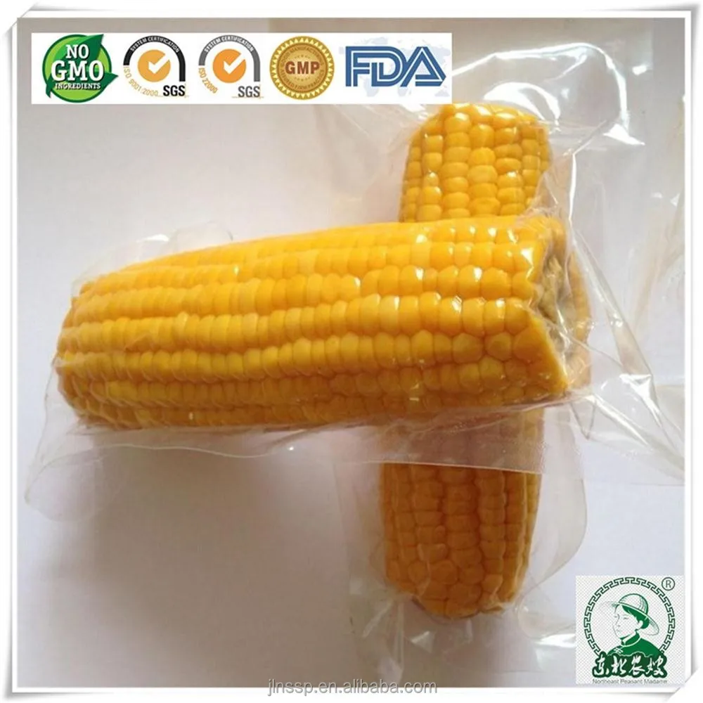 
Wholesale double sweet corn with vacuum pouch 