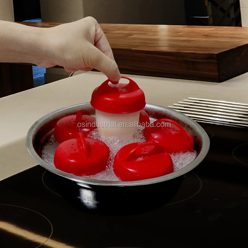 Products Hard Boiled Egg Cooker Egg Tool  Without Shell 6pcs egg cooker