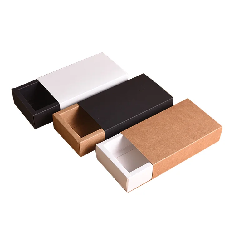 manufacturer  wholesale folding kraft paper cardboard soap box wit best price