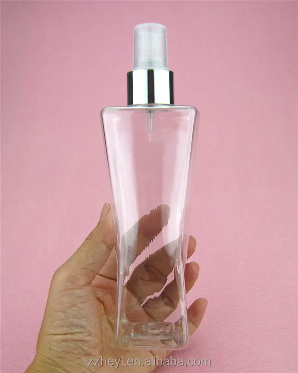 
8oz 250ml clear square plastic lotion bottle empty for sale 
