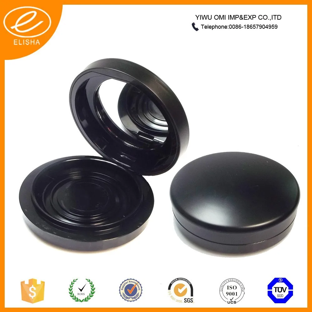 fashion and compact powder container/compact powder case/cosmetic packaging with magnet