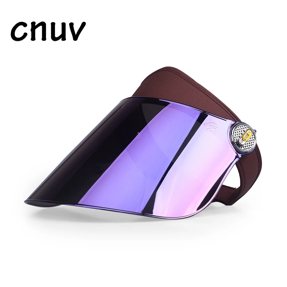 2023 summer outdoor visor cap transparent Customized Sunshade cap hat UV Protection sun visor