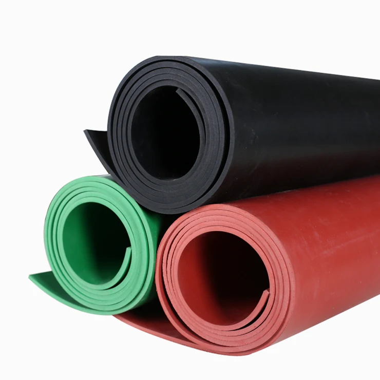 Ecofriendly Colorful Custom Insulation Mat Rubber Sheet Roll