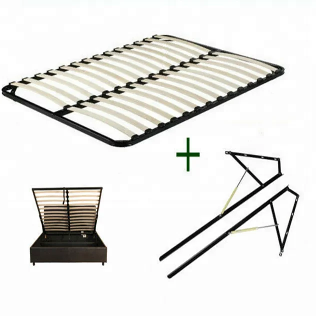 Modern Bed Base with hydraulic pressure gas lift mechanism