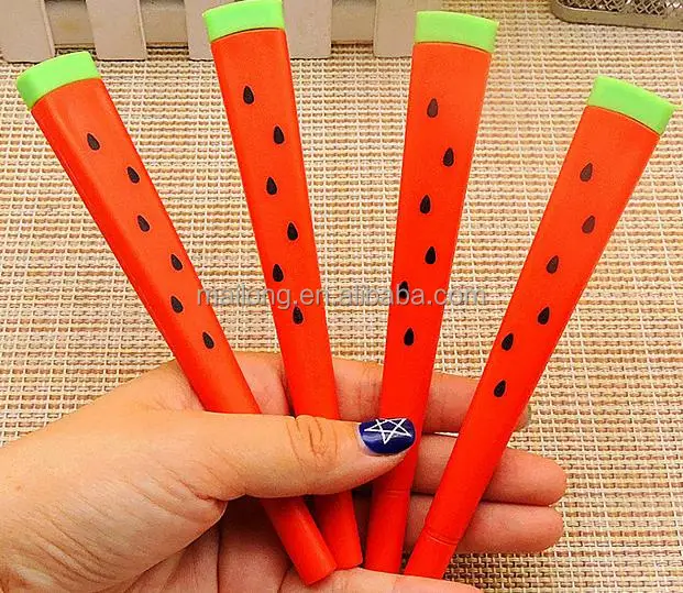 
Watermelon neutral silicone material fruit felt-tip pens stationery set the beginning of the students PN3700 