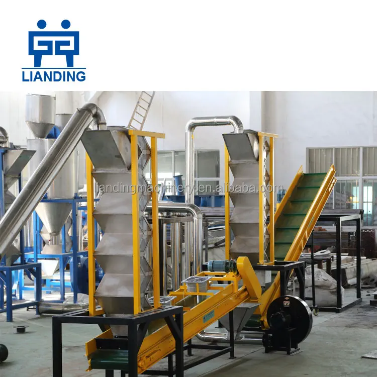 LDPE film squeezer screw press dryer / PP woven bag squeezing machine for waste plastic wet plastic