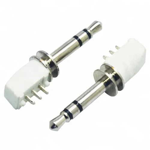 Customized mounted pcb plug with 2.5mm stereo audio jack