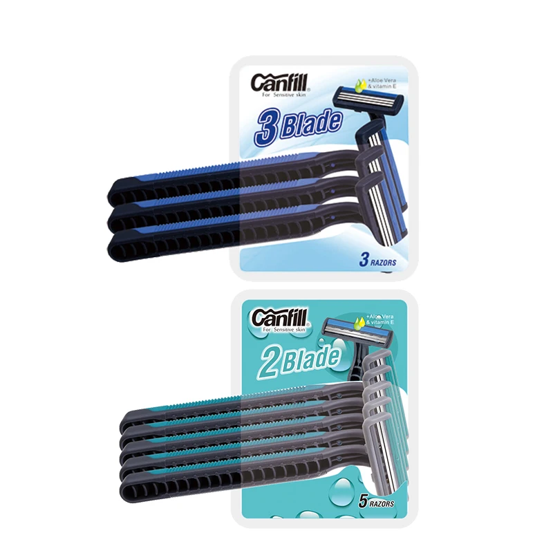 Бритва с двойным лезвием, одноразовая Роскошная бритва, безопасная бритва